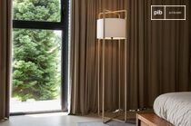 Lampadaire en bois clair Maspo